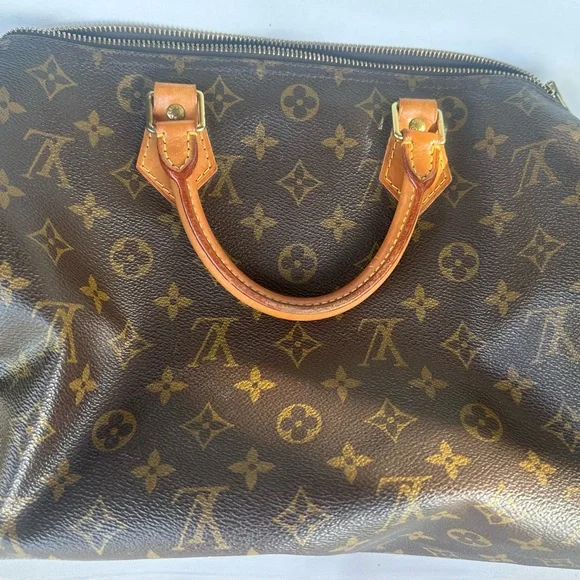 Louis Vuitton Brown Monogram Travel Bag - Picture 14 of 15